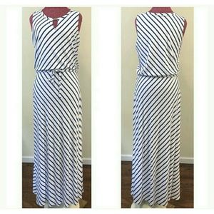 Talbots Striped Maxi Dress
Size XL
